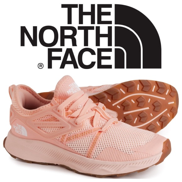 The North Face Shoes - The North Face sneakers in Tropic Peach- barely worn!